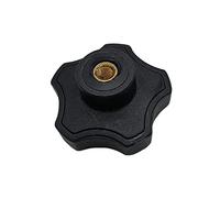 MANOPOLINA Ø 50 MM B 8 MA A STELLA PER CARRELLO/TIRANTE BUSSOLA FILETTATA UNIVERSALE
