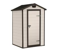 Manor 4x3 Casetta Giardino 129x196x103 cm Resina Beige