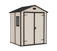 Manor 6x5 Casetta Giardino 185x226x152 cm Resina Beige