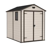 Manor 6x8 Casetta Giardino 185,8x227x236,8 cm Resina Beige