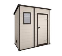 Manor Pent 6x4 Casetta Giardino 183,5x200,5x111 cm Resina Beige
