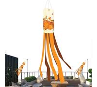 MANORE Air Aria CAPILE - Terrasse da Giardino della Decorazione All'aperto con Foglie Colorate, Appesi per La Stagione Autunnale, Ornamento Resistente al, Accessorio per Balcon per La Casa