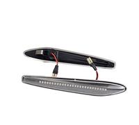 Manoud Luci di posizione laterali dinamiche Freccia Indicatori di direzione Lampeggianti Lampade for Alfa Romeo 159/159 Sportwagon/Boera/Spider Typ 939(Dynamic Crystal Type)