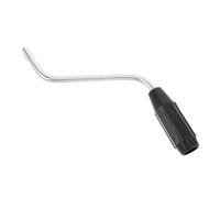 Manovella Inox Acciaio di Ricambio Argento per Macchina per Pasta | Accessorio Manuale per Uso Domestico e Ristorazione, Design Robusto, Riduce la Fatica, Prestazioni Affidabili