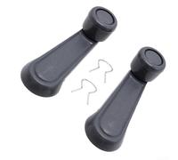 Manovella manuale grigia per 240SX per Sentra 720 D21 per Frontier per Pathfinder per Xterra, ABS di ricambio per avvolgitore, confezione da 2