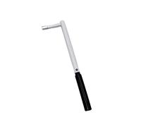 DecHome Manovella Per Argano a Fune Lunghezza Esagono 30 mm Nera - 1704/N30