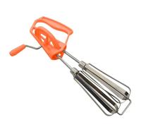 Manovella per frullatori d' , sbattitore manuale - Frusta a manovella in acciaio inossidabile con 2 teste di miscelazione, strumento da cucina sospeso, miscelatore per uova con impugnatura comoda