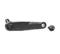 Manovella sinistra con Misuratore di potenza Sram Force E1 Dub Wide W Noir 175 mm