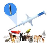 Manruta 5 pezzi mini dimensioni 7 mm lunghezza 1.25 diametro ISO 11784/5 microchip ID in vetro per criceti, piccoli pesci, gattini e altri piccoli animali con numeri a 15 cifre, 134 kHz (1,25 x 7 mm)