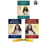 Man's Eternal Quest + The Divine Romance + Journey to Self-Realization: Collected Talks and Essays on Realizing God in Daily Life (Vol 1,2,3) (Yogoda Combo Bundle Pack - Set of 3 Books) Paperback