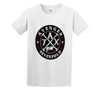 Man's T-Shirt Avenged Sevenfold New S-3XL White White L