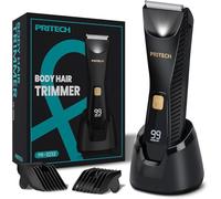 Manscape - Rasoio elettrico per peli pubici, da uomo, impermeabile, con lama in ceramica, con ricarica USB-C