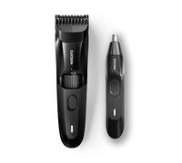 MANSCAPED® The Face Grooming Duo contiene: The Beard Hedger® regolabarba di precisione premium e The Weed Whacker® 2.0 Tagliapeli per naso e orecchie