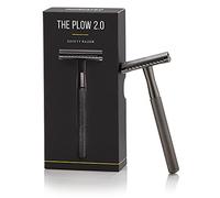 MANSCAPED™ The Plow™ 2.0 Rasoio Da Barba Di Sicurezza A Lama Singola, Doppio Taglio, Lametta, Classico, Professionale