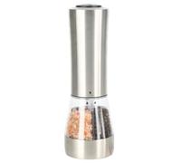 mansH Set di macina sale e elettrico ricaricabile 2 in 1, macinapepe elettrico con ingrandimento regolabile, durevole, facile da usare, 7 x 21,5 cm