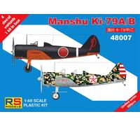 Manshuki-79 A/b (4 Decal V. For Japan, China) 1:48 Plastic Model Kit RS MODELS
