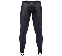 MANSTORE - Leggings/pantaloni lunghi con bretelle M101 - Fb. schwarz - gr. S