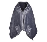 Manta eléctrica con calefacción USB recargable, voltaje de 5 V, 3 niveles de temperatura, protección contra sobrecalentamiento para climas fríos, dormir, trabajar, leer, descansar, ropa de cama cálida