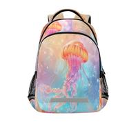 Manta Jellyfish - Zaini innovativi per bambini, per la scuola, per studenti, per ragazzi e ragazze, stile casual, Manta Medusa Innovativa, Taglia unica