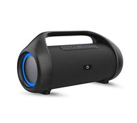 Manta SPK310 XBASS Altoparlante Bluetooth 5.0 - True Wireless Stereo - Assistente Google, Siri - Super Bass - Funzione vivavoce - Equalizzatore - Funzione power bank - Nero - 45,5x18,5x23 cm