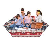 Mantas De Picnic - Estera De Playa Hexagonal Para Escursiones | Accesorios Plegables De Camping Equipo Ligero Para Senderismo Uso Diario Actividades Exteriores Viajes Aventuras Al Aire Libre
