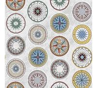 MANTEL ANTIMANCHAS COMPASVINT 140x140cm. THINGS HOME TRADE.