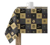 MANTEL RESINADO ANTIMANCHAS MODELO HOGWARTS CUADROS NAVIDAD
