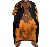 Mantella Barbiere African Black Leopard Art, Fashion Mantelle per Parrucchieres Unisex Mantella Taglio Capelli per Styling Uomini 140X168cm