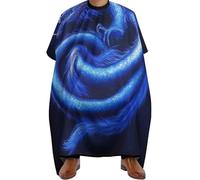 Mantella da Barbiere Cool Blue Dragon Art, Professionale Haircut Grembiule poliestere Mantella Barbiere per Styling Adulti 140X168cm
