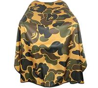 Mantella da barbiere da uomo, professionale, per parrucchieri, con bottoni a pressione, impermeabile, 160 x 142 cm, B, 63"*56"