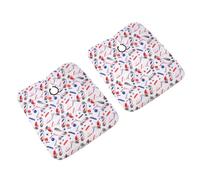 Mantella da Barbiere Impermeabile Antimacchia da 2 Pezzi per Taglio dei Capelli, Scollatura Regolabile, Ampia Copertura e Facile da Pulire