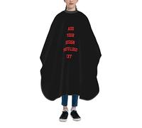 Mantella da barbiere personalizzata per uomo Grembiule da barbiere personalizzato con il tuo logo Foto testo Mantella da taglio di capelli per salone di casa e barbiere