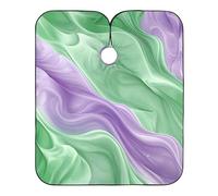 Mantella Da Barbiere Silky Green Purple Fashion Grembiule Da Parrucchieres Leggera Mantella Parrucchiere Per Acconciatura Barbieri Donne