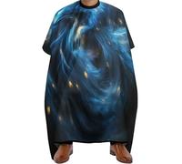 Mantella da Barbiere Space Galaxy Nine Tailed Fox Art, Professionale Grembiule da Parrucchieres Fashion Mantella Parrucchiere per Donne Acconciatura 140X168cm