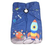 Mantella da Parrucchiere per Bambini, Mantella Impermeabile da Barbiere, Panno Copri Grembiule per Bambini, Mantella per Taglio di Capelli Cosmic per Bambini, Mantella per Taglio di Capelli per Bambin