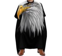 Mantella Parrucchiere Bald Eagle North America Bird, Antistatico Mantelle per Parrucchieres Unisex Mantella da Barbiere per Parrucchieres Capelli 140X168cm