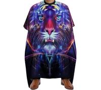 Mantella Parrucchiere Magic Tiger Head, Professionale Grembiule da Barbieres Unisex Mantella Taglio Capelli per Uomini Salon 140X168cm