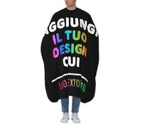 Mantella Parrucchiere Personalizzato Mantella Barbiere Personalizzata il tuo con Foto Testo Logo Mantello Taglio Capelli Uomo Personalizzate Con Nome Immagine Resistente Accessorio Per Barber Shop