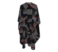 Mantella Per Barbiere American Flag Red Line And Blue Line Mantello Da Barbiere Per Bambini Regolabile Impermeabile Grembiule Da Parrucchiere, Per Uomo, Bambini, Adulti, 140x168cm