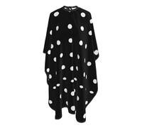 Mantella Per Barbiere Black And White Polka Dots Mantello Da Barbiere Per Bambini Personalizzati Regolabile Grembiule Da Parrucchiere, Per Acconciatura, Uomo, Taglio E Colore, 140x168cm