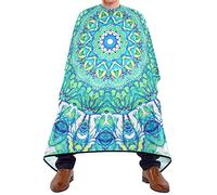 Mantella Per Barbiere Colorful Mandala Mantella Taglio Capelli Antistatico Impermeabile Professionale Mantellina, Per Adulti, Taglio E Colore, Acconciatura, 140x168cm