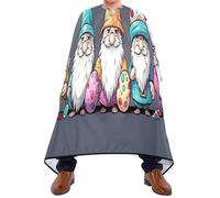 Mantella Per Barbiere Easter Gnomes Mantella Taglio Capelli Impermeabile Regolabile Grembiule Da Parrucchiere, Per Uomo, Adulti, Bambini, 140x168cm