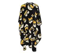 Mantella Per Barbiere Funny Shiba Inu Thug Dog Life Glasses Mantello Da Barbiere Per Bambini Personalizzati Regolabile Parrucchiere Panno Grembiule, Per Adulti, Bambini, Uso Domestico, 140x168cm