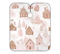 Mantella Per Barbiere Gingerbread Houses Grembiule Personalizzati Traspirante Grembiule Da Parrucchiere, Per Adulti, Uso Domestico, Uomo, 140x168cm