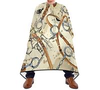 Mantella Per Barbiere Harness Horse Watercolor Grembiule Personalizzati Regolabile Professionale Mantellina, Per Uso Domestico, Adulti, Acconciatura, 140x168cm