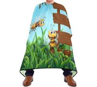 Mantella Per Barbiere Honey Bee Mantella Taglio Capelli Traspirante Impermeabile Parrucchiere Panno Grembiule, Per Uomo, Uso Domestico, Bambini, 140x168cm