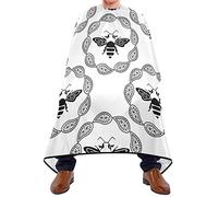 Mantella Per Barbiere Honey Bee Mantello Barbiere Per Uomo Personalizzati Regolabile Parrucchiere Panno Grembiule, Per Adulti, Uomo, Taglio E Colore, 140x168cm