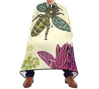 Mantella Per Barbiere Honey Bee Mantello Da Barbiere Per Bambini Impermeabile Traspirante Parrucchiere Panno Grembiule, Per Taglio E Colore, Acconciatura, Adulti, 140x168cm