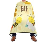 Mantella Per Barbiere Honey Bee Taglio Di Capelli Impermeabile Traspirante Parrucchiere Panno Grembiule, Per Bambini, Taglio E Colore, Acconciatura, 140x168cm