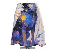Mantella Per Barbiere Hunting Dog Watercolor Mantella Taglio Capelli Personalizzati Traspirante Professionale Mantellina, Per Acconciatura, Uso Domestico, Taglio E Colore, 140x168cm